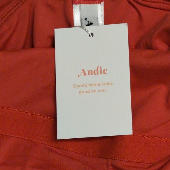 Andie Swim Asbury Rib One Piece Siren Swimwear Bathing Suit Size M New - Picture 9 of 10